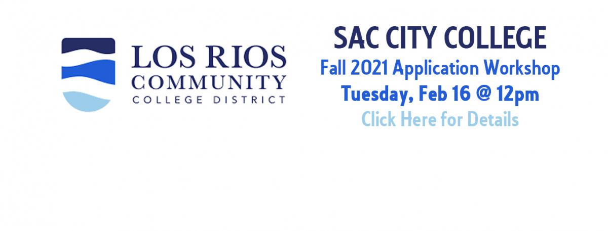 Sac City Application Workshop - Rosemont High School